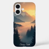 Misty Mountain Peak Case-Mate iPhone Case (Achterkant)