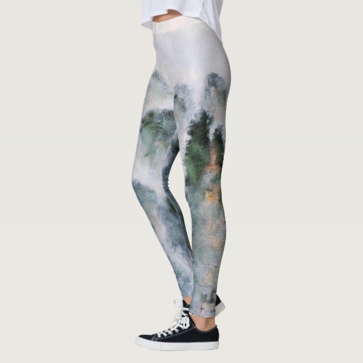 Misty Mountain Peaks Rocks Tranquility Serenity Ge Leggings (Links)