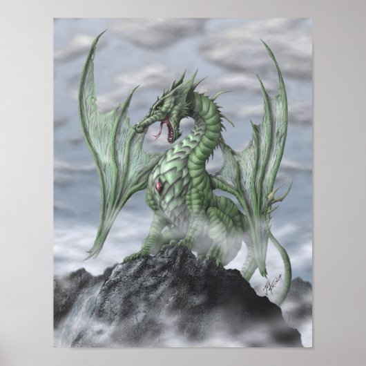 Misty Mountain Print (Voorkant)