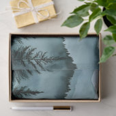 Misty Mountain Range Waterverf Decoupage Tissuepapier (Geschenk)