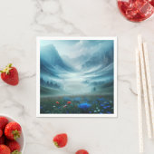 Misty Mountain Valley met wilde bloemen Servet (Insitu)