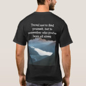 Misty Mountain Wilderness T-shirt (Achterkant)