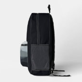 Misty Mountains Bedrukte Rugzak (Rechts)