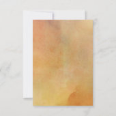 Misty Mountains herfst bruiloft RSVP-kaarten RSVP Kaartje (Achterkant)