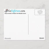 Misty Mountains in Kauai, Hawaii Briefkaart (Achterkant)