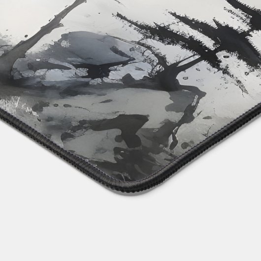 Misty Mountains Ink Schilderen Bureaumat (Hoek)