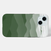 Misty Mountains Misty Morning Magisch Groen Case-Mate iPhone Case (Achterkant (horizontaal))