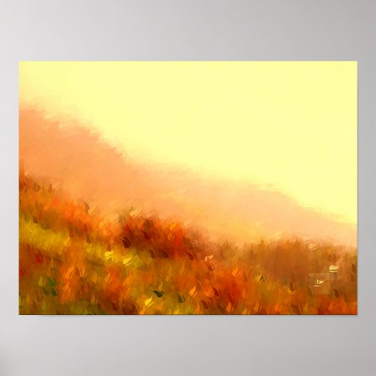 MISTY MOUNTAINS POSTER (Voorkant)