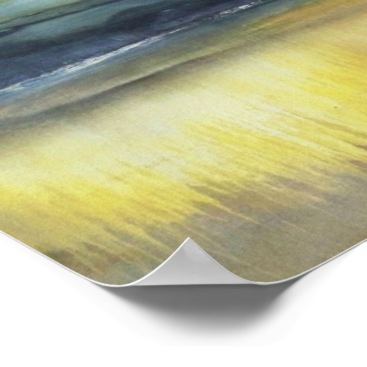 Misty Mountainscape Poster (Hoek)