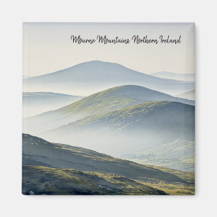 Misty Mourne Mountains Noord-Ierland Reizen Magneet