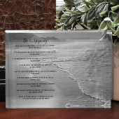 Misty Ocean Beach doet het in ieder geval Fotoblokken