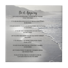 Misty Ocean Beach doet het in ieder geval Tegeltje