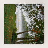 Misty Ocean Lake Legpuzzel (Horizontaal)