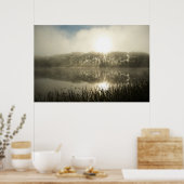 Misty ochtend poster (Keuken)