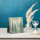 Misty Pine Forest Serenity Fotoplaat (Insitu)