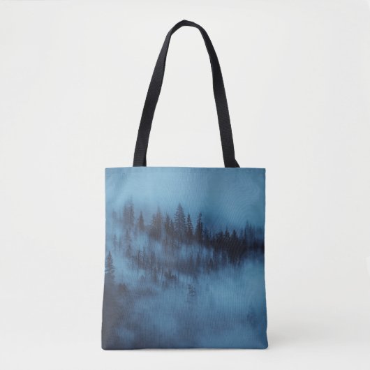 MISTY PINE FOREST TOTE BAG (Voorkant)