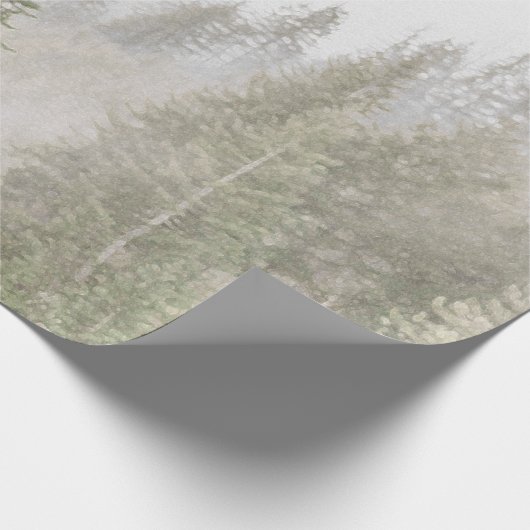 Misty Pines Cadeaupapier (Hoek)