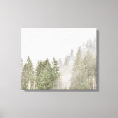 Misty Pines Canvas Afdruk (Voorkant)