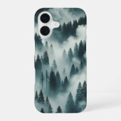 Misty Pines iPhone 16 Hoesje (Achterkant)