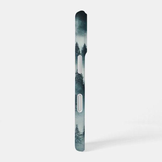 Misty Pines iPhone 16 Hoesje (Rechterkant)