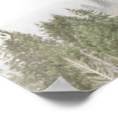 Misty Pines Poster (Hoek)