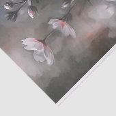 Misty Pink Cosmos Bloemen Decoupage Tissuepapier (Detail)