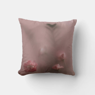 Misty Pink Floral Sierkussen