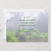 Misty Pond Vrijgezellenfeest Kaart (Achterkant)