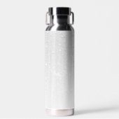 Misty Raindrop Design Waterfles (Voorkant)