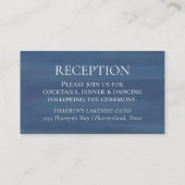 Misty Reflections | Ontvangst van blauwe weduwen Informatiekaartje (Achterkant)