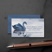 Misty Reflections | Website van het meer Dusty Blu Informatiekaartje