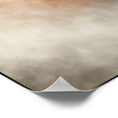 Misty Retro Portrait of Elegance Poster (Hoek)