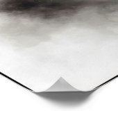 Misty Retro Portrait of Elegance Poster (Hoek)