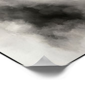 Misty Retro Portrait of Elegance Poster (Hoek)