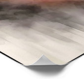 Misty Retro Portrait of Elegance Poster (Hoek)