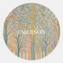 Misty Reverie Ronde Sticker