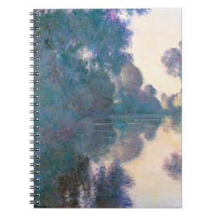 Misty River Reflection Impressionistisch Notitiebo Notitieboek