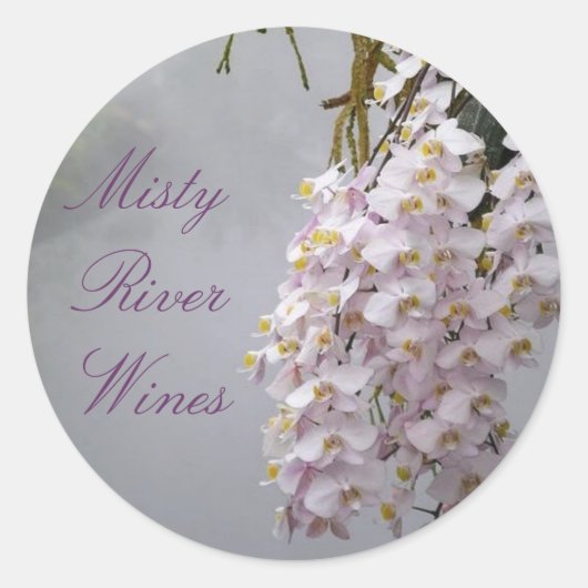 Misty River Wijn Labels (Voorkant)