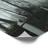 Misty road up kunanyi / Mt Wellington Tasmanië Poster (Hoek)