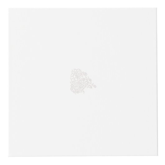 Misty Roos, Flush Mahogany, decoratief ontwerp Kubus (Rechts)