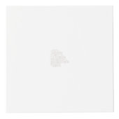 Misty Roos, Flush Mahogany, decoratief ontwerp Kubus (Voorkant)