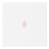 Misty Roos, Flush Mahogany, decoratief ontwerp Kubus (Voorkant)