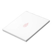 Misty Roos, Flush Mahogany, decoratief ontwerp Notitieblok (Linkerzijde)