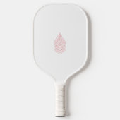 Misty Roos, Flush Mahogany, decoratief ontwerp Pickleball Paddle (Voorkant)