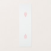 Misty Roos, Flush Mahogany, decoratief ontwerp Visitekaartje (Buitenkant ongevouwen)