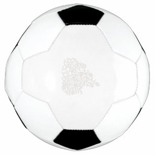 Misty Roos, Flush Mahogany, decoratief ontwerp Voetbal