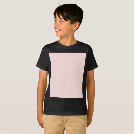 Misty roos hex code FFE4E1 T-shirt (Voorkant volledig)