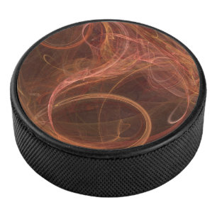 Misty Rust Hockey Puck