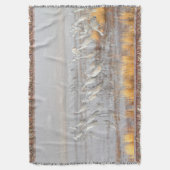 Misty Sandhill Cranes Deken (Voorkant Verticaal)