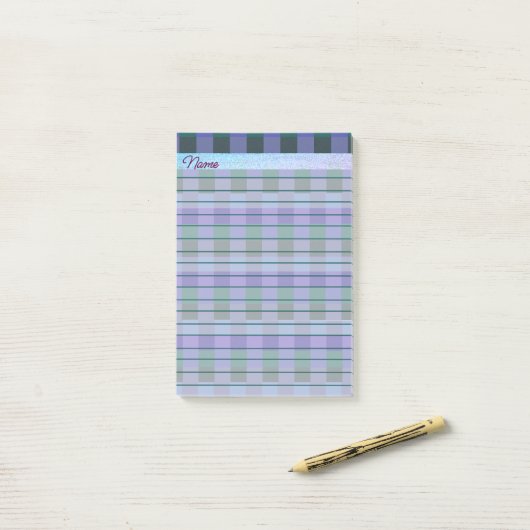 Misty schattige post-it notities post-it® notes (Op bureau)